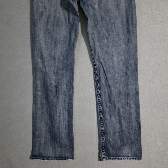 VTG Y2K Lucky Brand Mens Blade Dungarees Bootcut Denim Jeans 7M10331 Size 30x33 - Picture 12 of 12